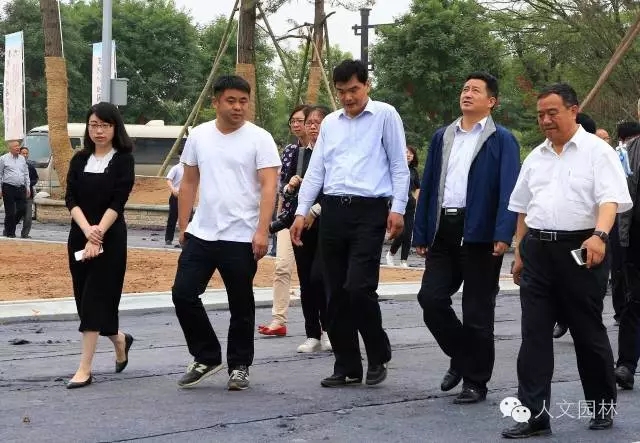張永祥書記等領(lǐng)導(dǎo)到國家文史公園參觀、考察