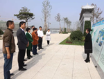 寶雞市金臺區(qū)政協(xié)主席毛秋梅一行考察韓城市澽水河生態(tài)景觀提升項(xiàng)目和國家文史公園